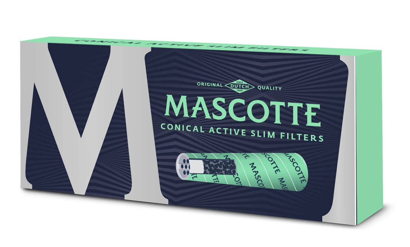 B20 MASCOTTE Conical Active Slim Filters 10-Pack