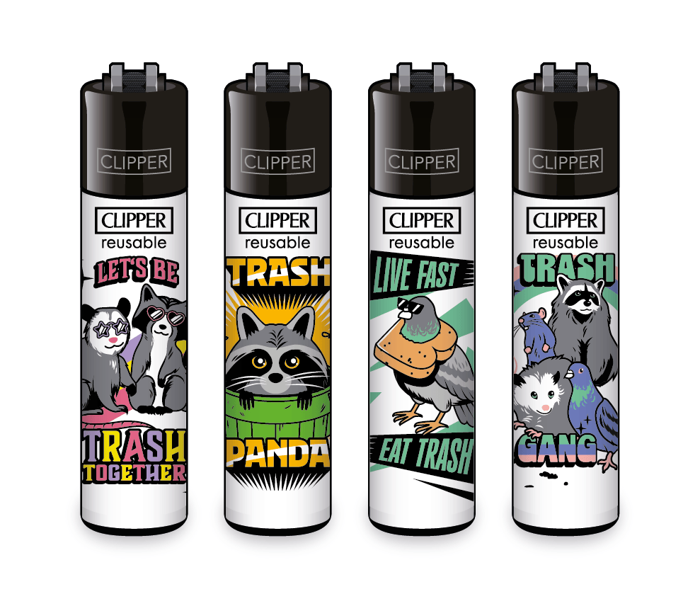Klipper, Luftspender, Hochdruckspray, Waste, Kater/Trash Panda