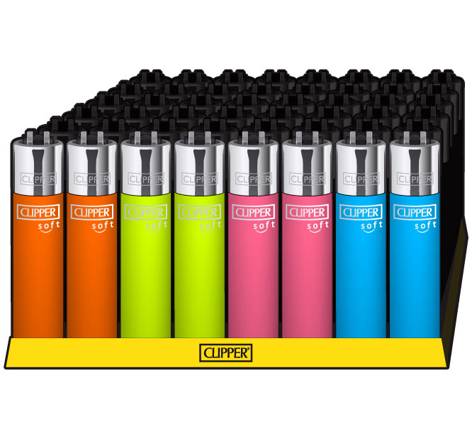 B48 CLIPPER CLASSIC Large Soft Touch Fluo