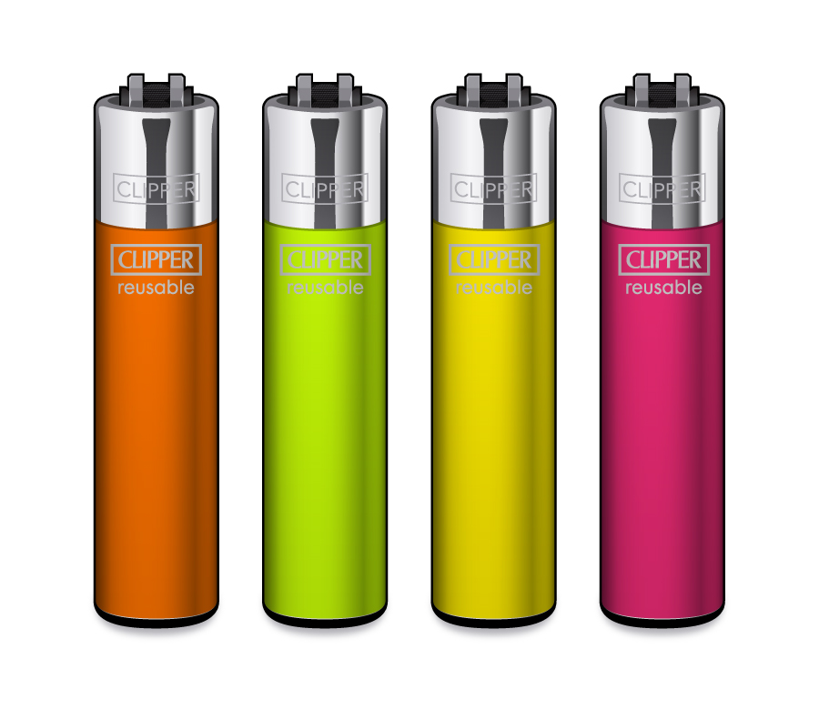 B48 CLIPPER CLASSIC Large Solid Fluo