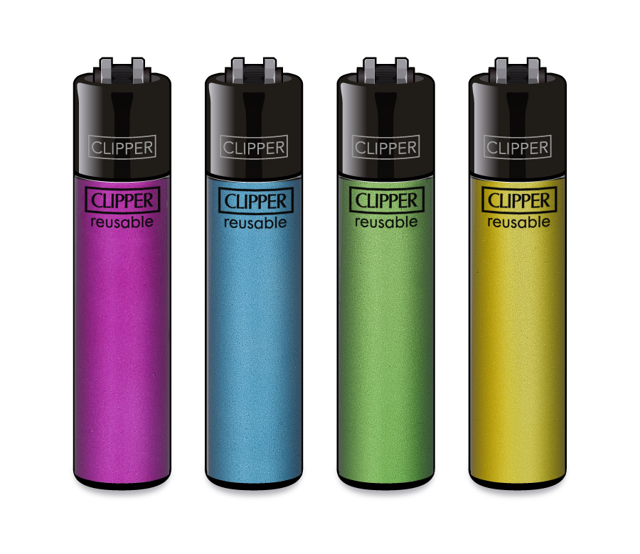 B48 CLIPPER CLASSIC Large Crystal Fluo #2