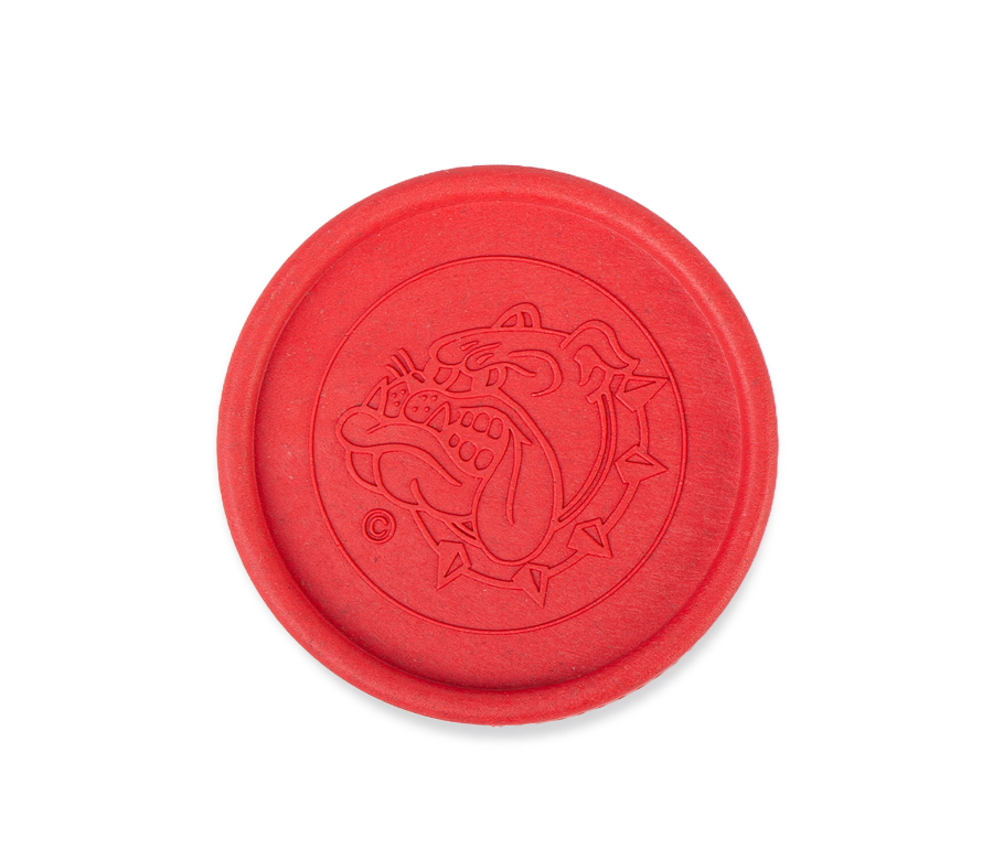 B24 BULLDOG Hemp Grinder (⌀55 mm / 2-part) - red