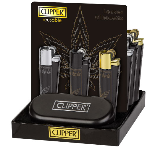 B12 CLIPPER CLASSIC Metal Large Leaves Silhouette