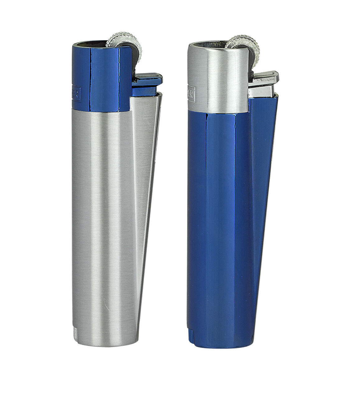 B12 CLIPPER CLASSIC Metal Large Blue & Silver