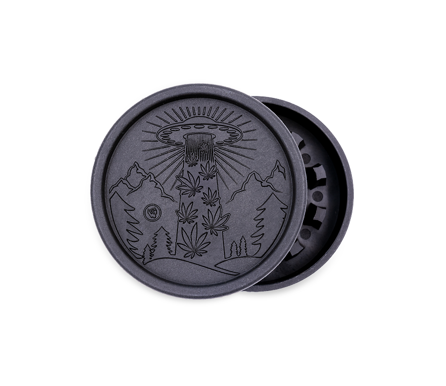 B8 FIRE-FLOW™ Hemp Grinder 420 Alien (⌀55 mm / 2-parts)