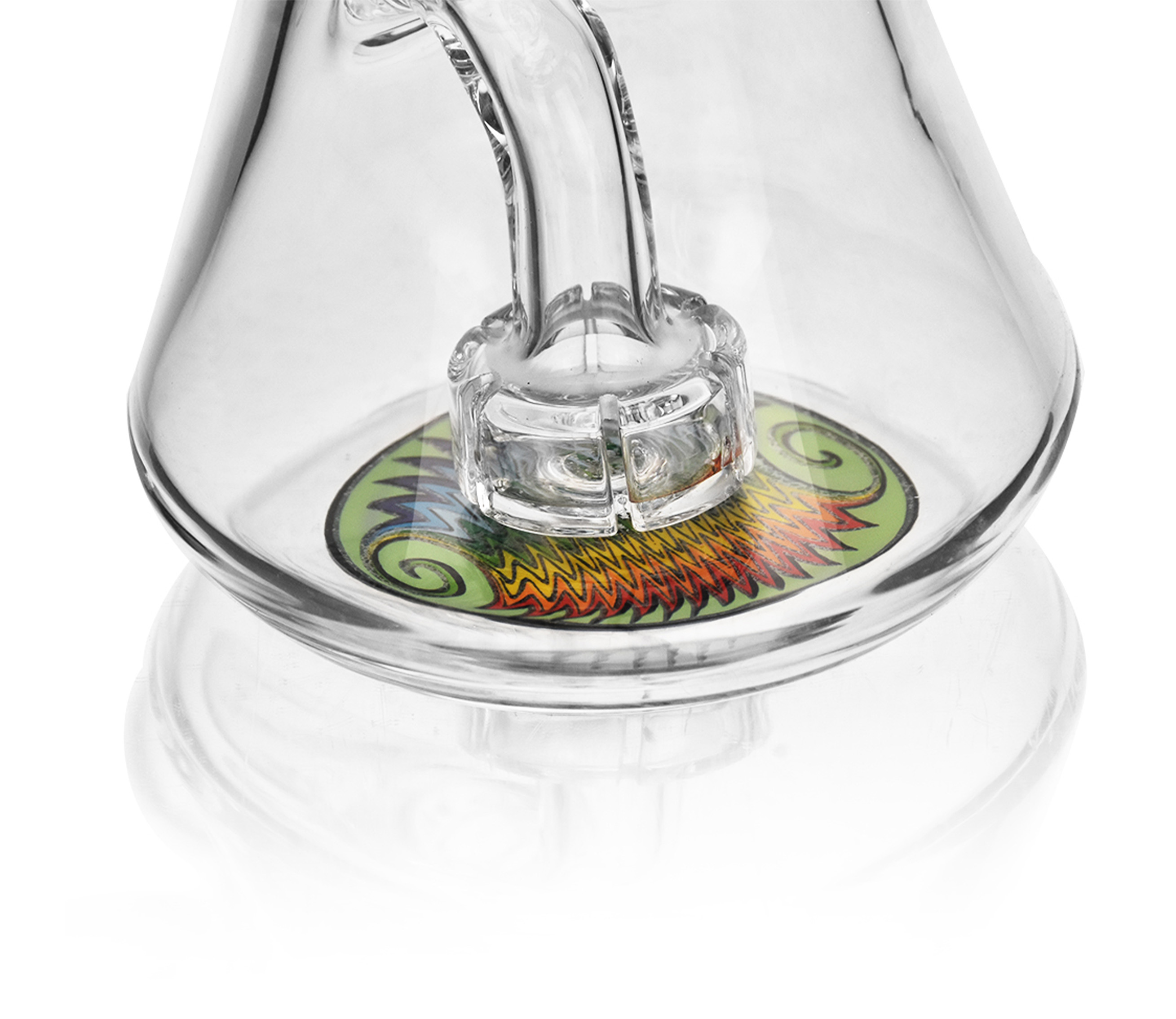 B1 CALVO® Dab Rig Wax Set Pink (H 13 cm / Ø x 14 mm)