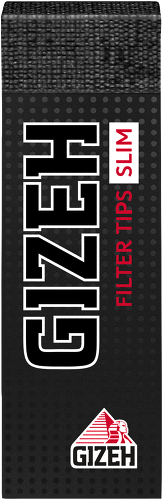 B24 GIZEH BLACK Filter Tips Slim