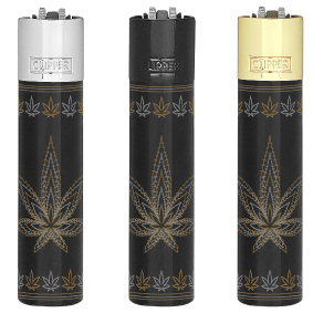 B12 CLIPPER CLASSIC Metal Large Leaves Silhouette