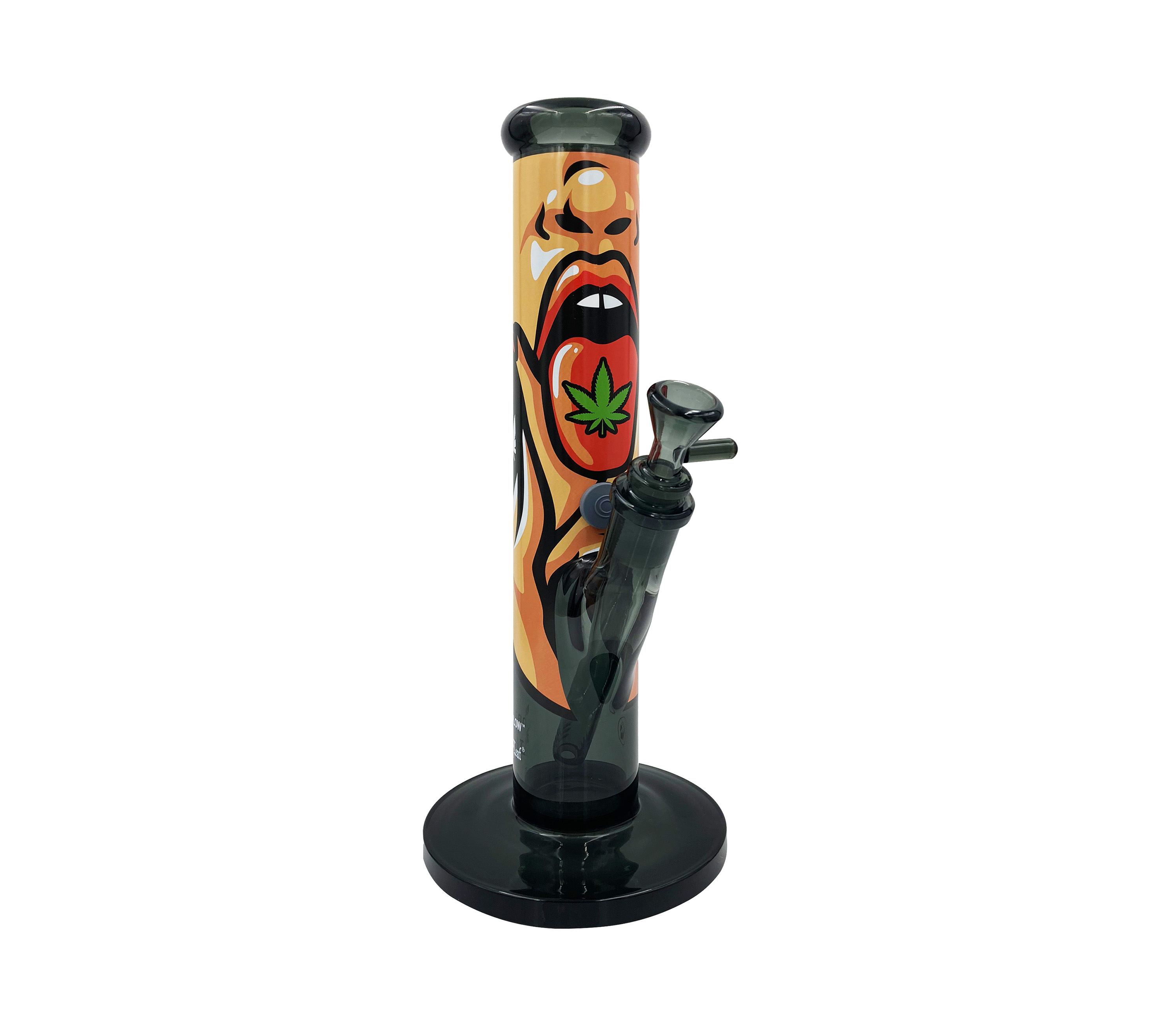 B1 FIRE-FLOW™ x BLACK LEAF® Cylinder Bong 420 GIRL (300 mm x 50 mm)