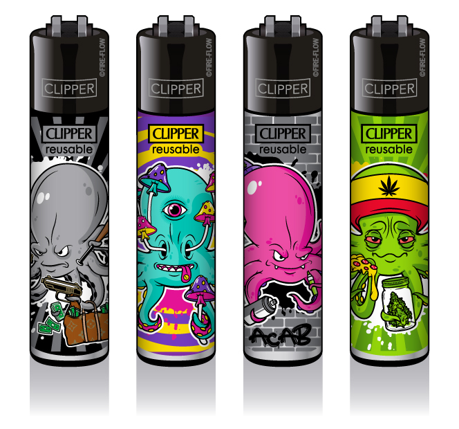 B48 CLIPPER CLASSIC Large Octopusse