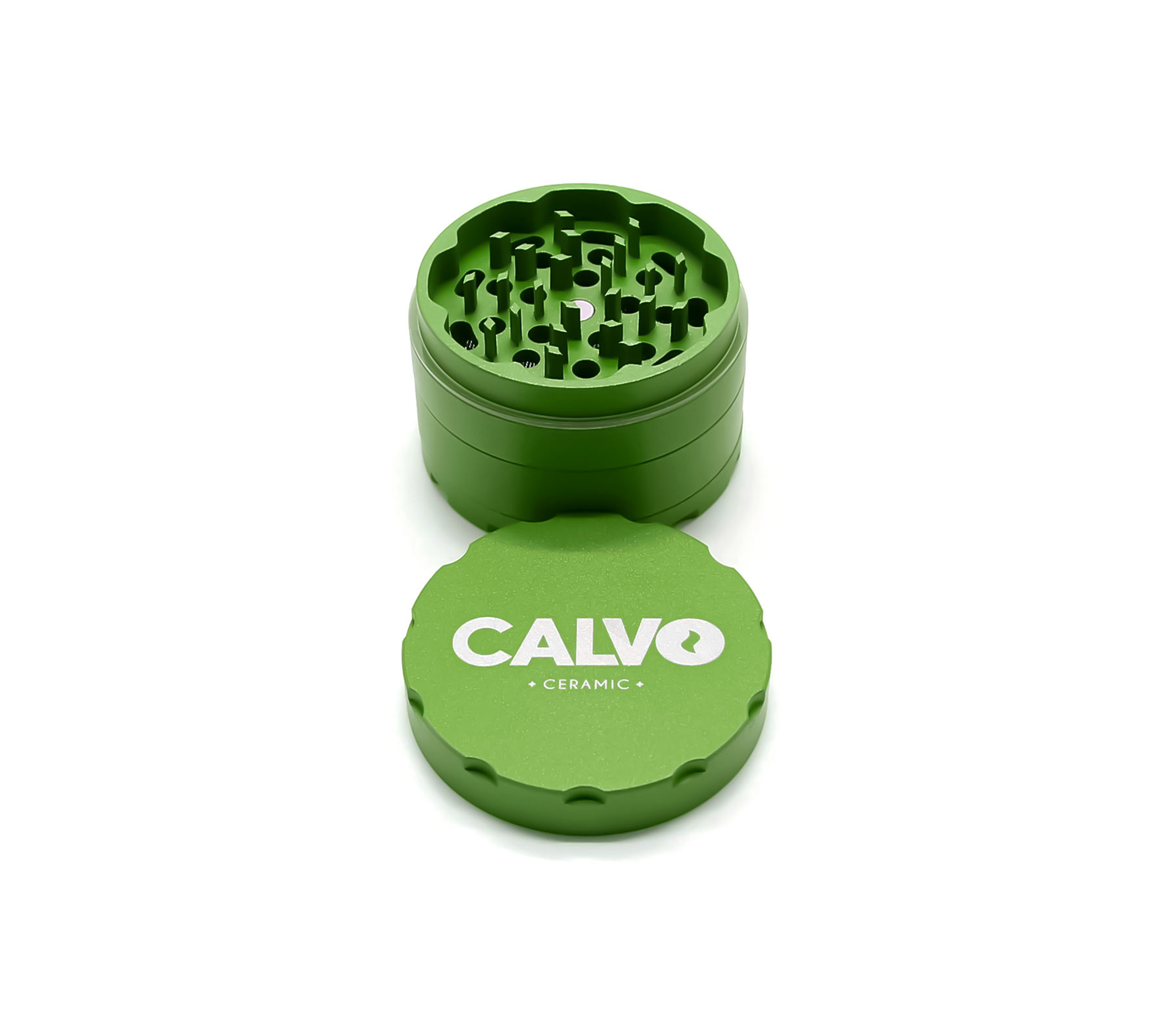 B1 CALVO® Ceramic Grinder Green (Ø 63 mm / 4-parts)