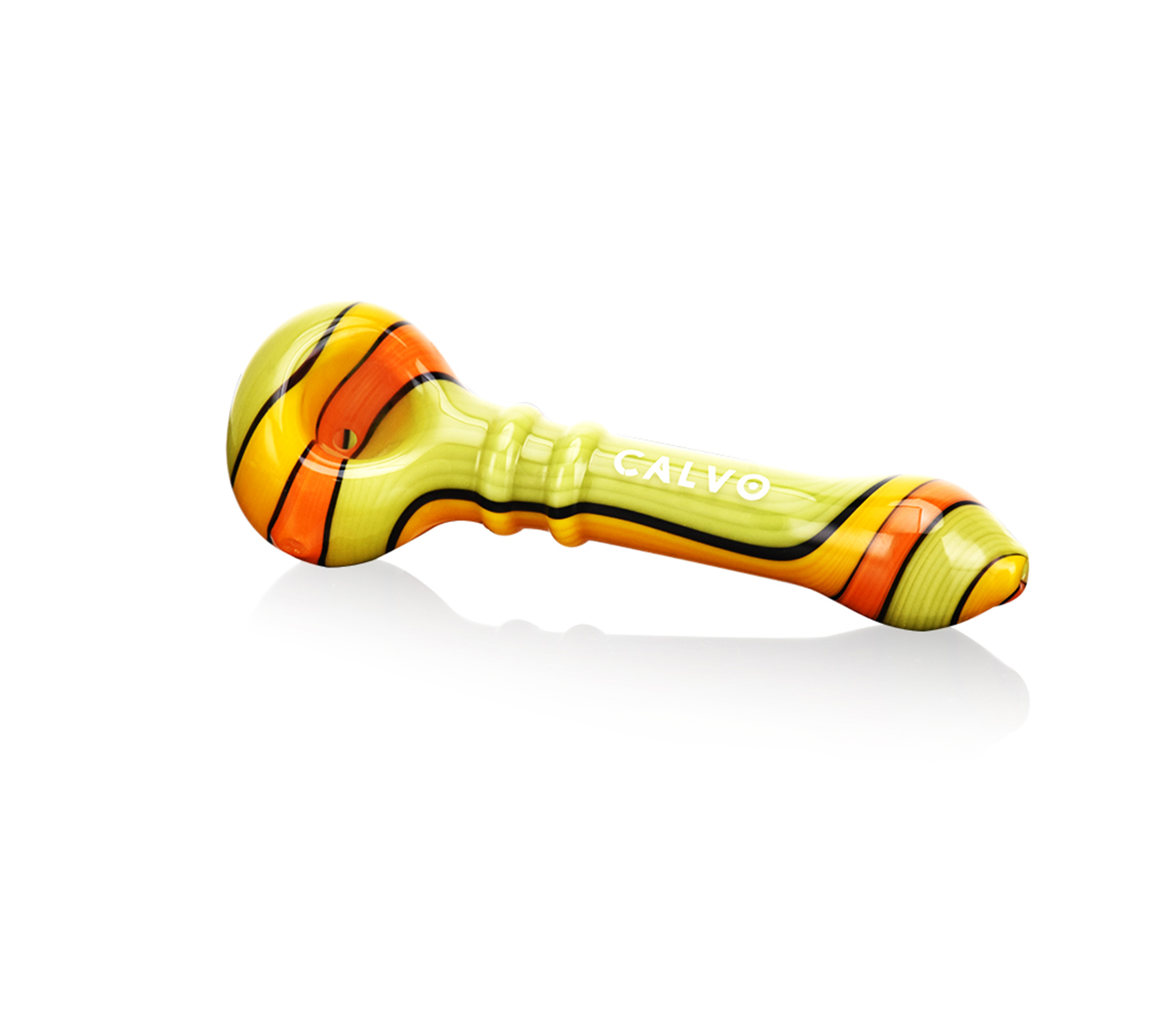 B1 CALVO® Signature Spoon Pipe Yellow (L 11 cm)