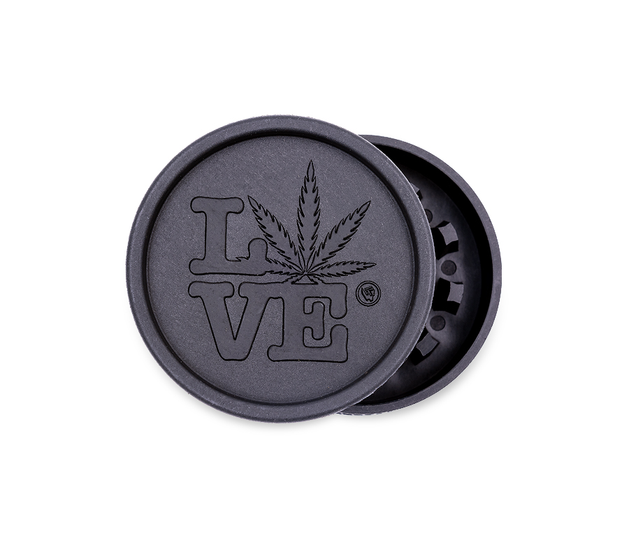 B8 FIRE-FLOW™ Hemp Grinder 420 Love (⌀55 mm / 2-parts)