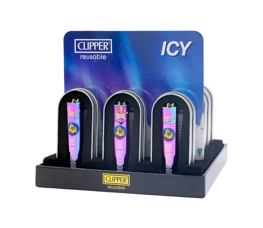 B12 CLIPPER CLASSIC Metal Large Bulldog ICY