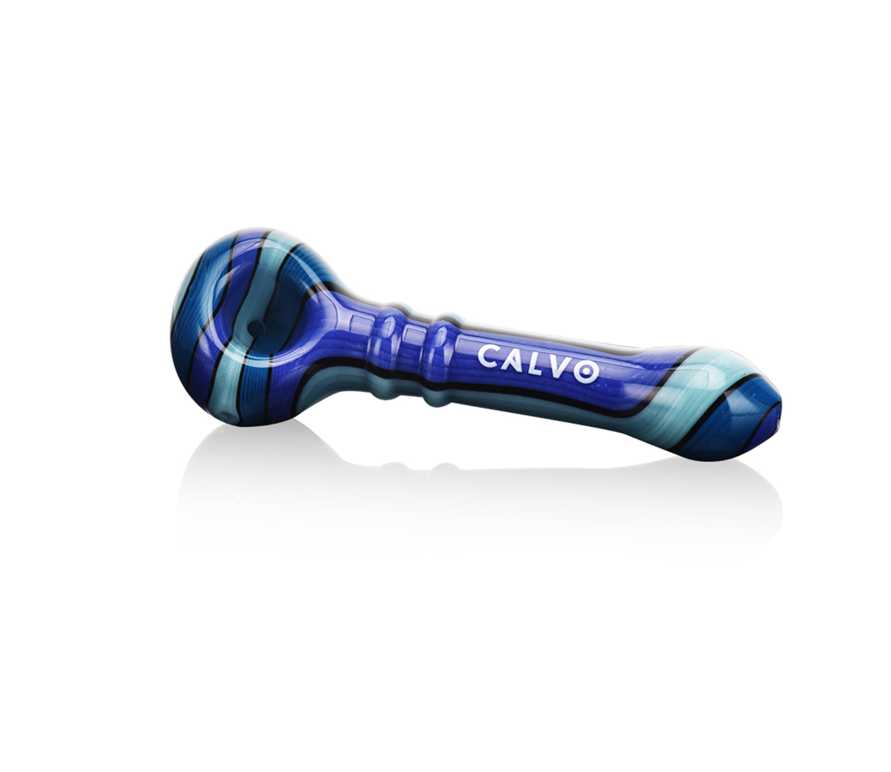B1 CALVO® Signature Spoon Pipe Blue (L 11 cm)