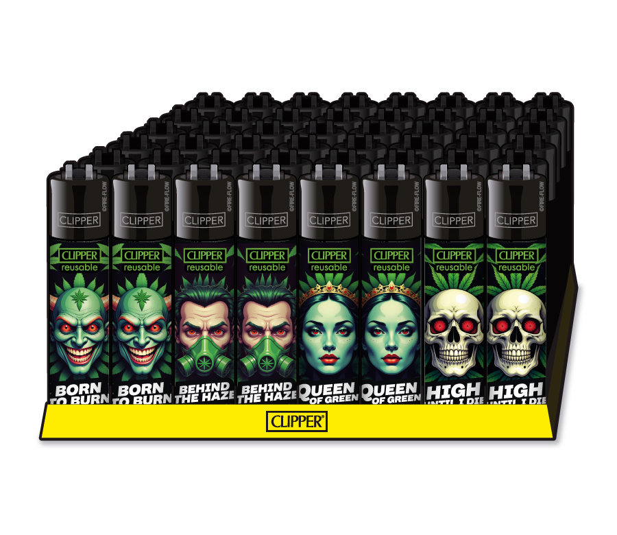 B48 CLIPPER CLASSIC Large FFX Green Madness