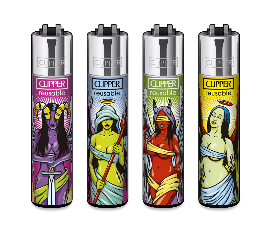 B48 CLIPPER CLASSIC Large Angel vs Demons