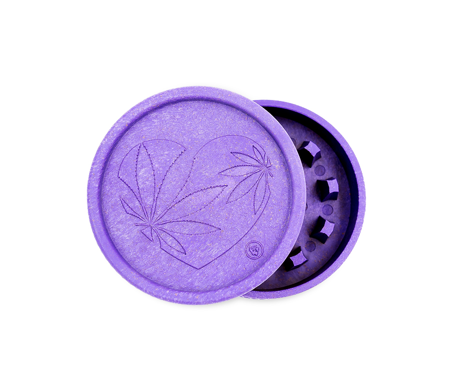 B8 FIRE-FLOW™ Hemp Grinder 420 Heart (⌀55 mm / 2-parts)