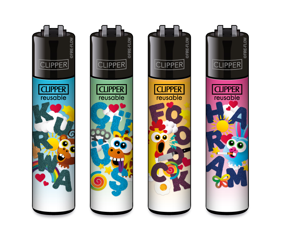 B48 CLIPPER CLASSIC Large FFX Fluffy Favourites