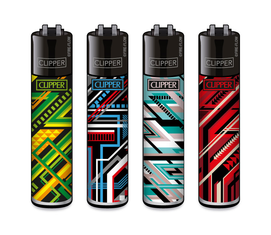 B48 CLIPPER CLASSIC Large Geometric Lines