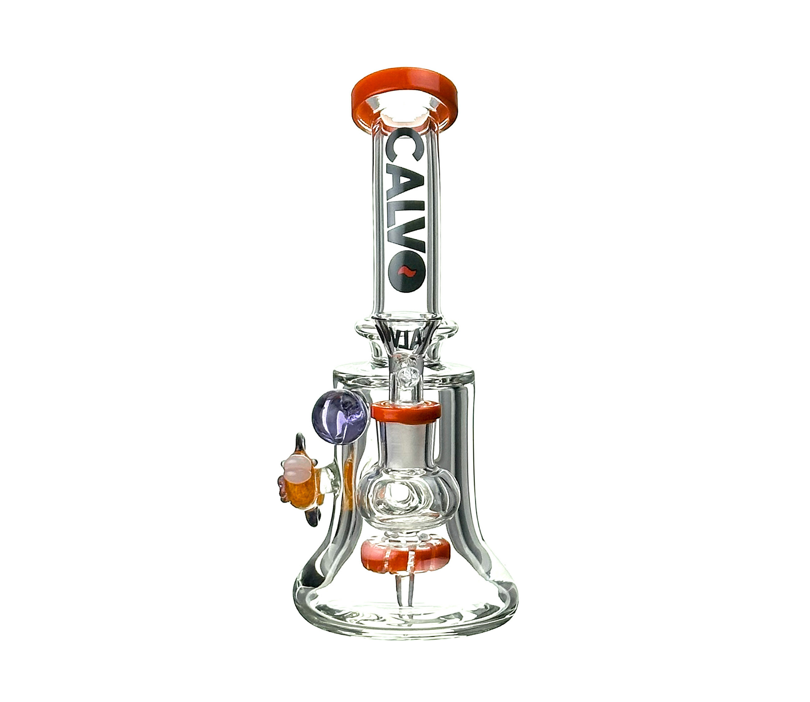 Glasrohr, Wasserpfeife, Bong, Trichter-Bong, Glasbong