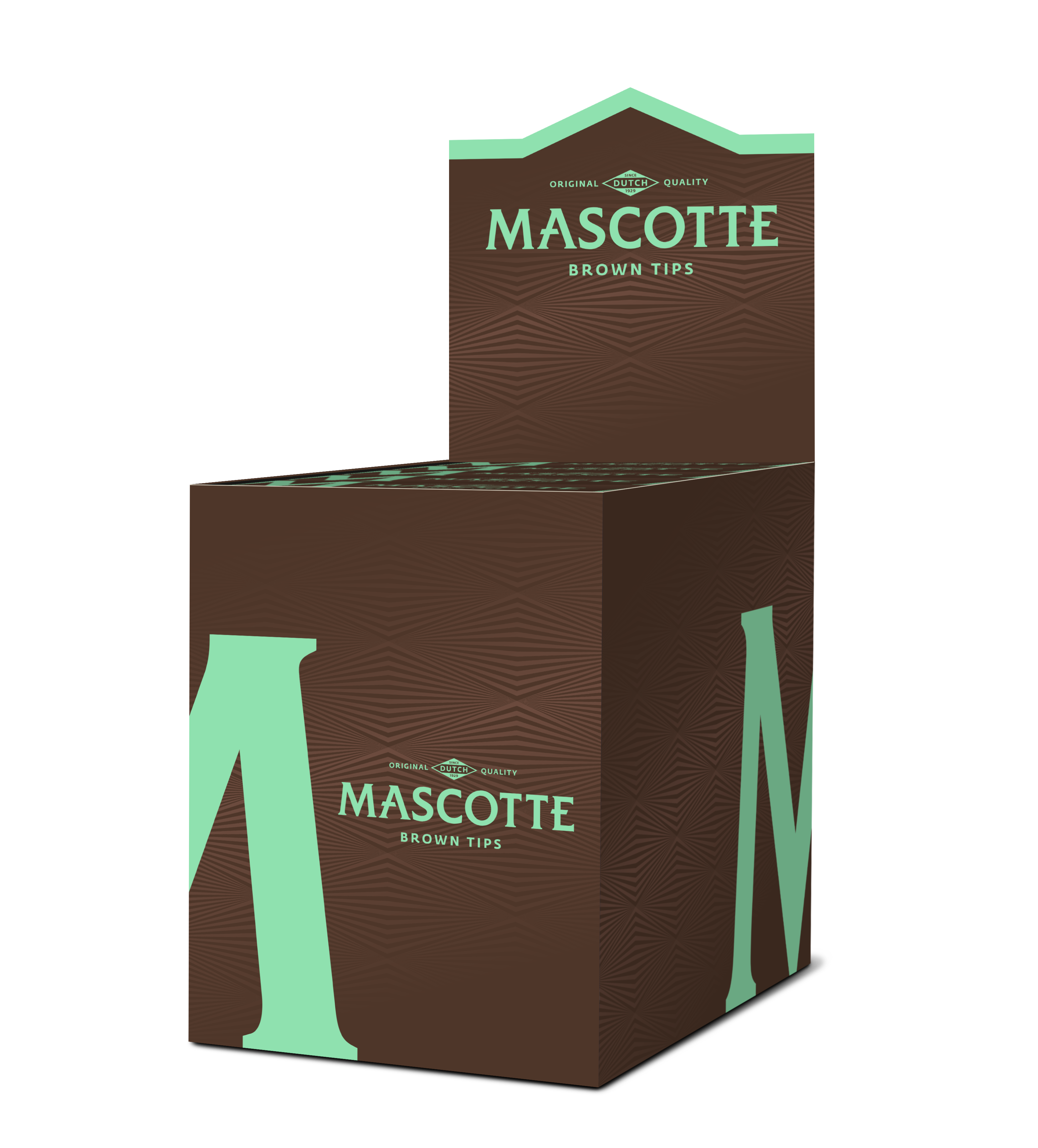 B50 MASCOTTE BROWN Filter Tips