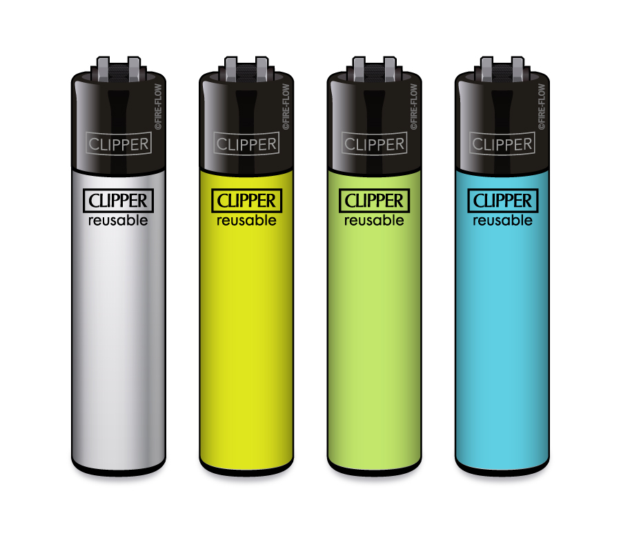 B48 CLIPPER CLASSIC Large Translucent Branded