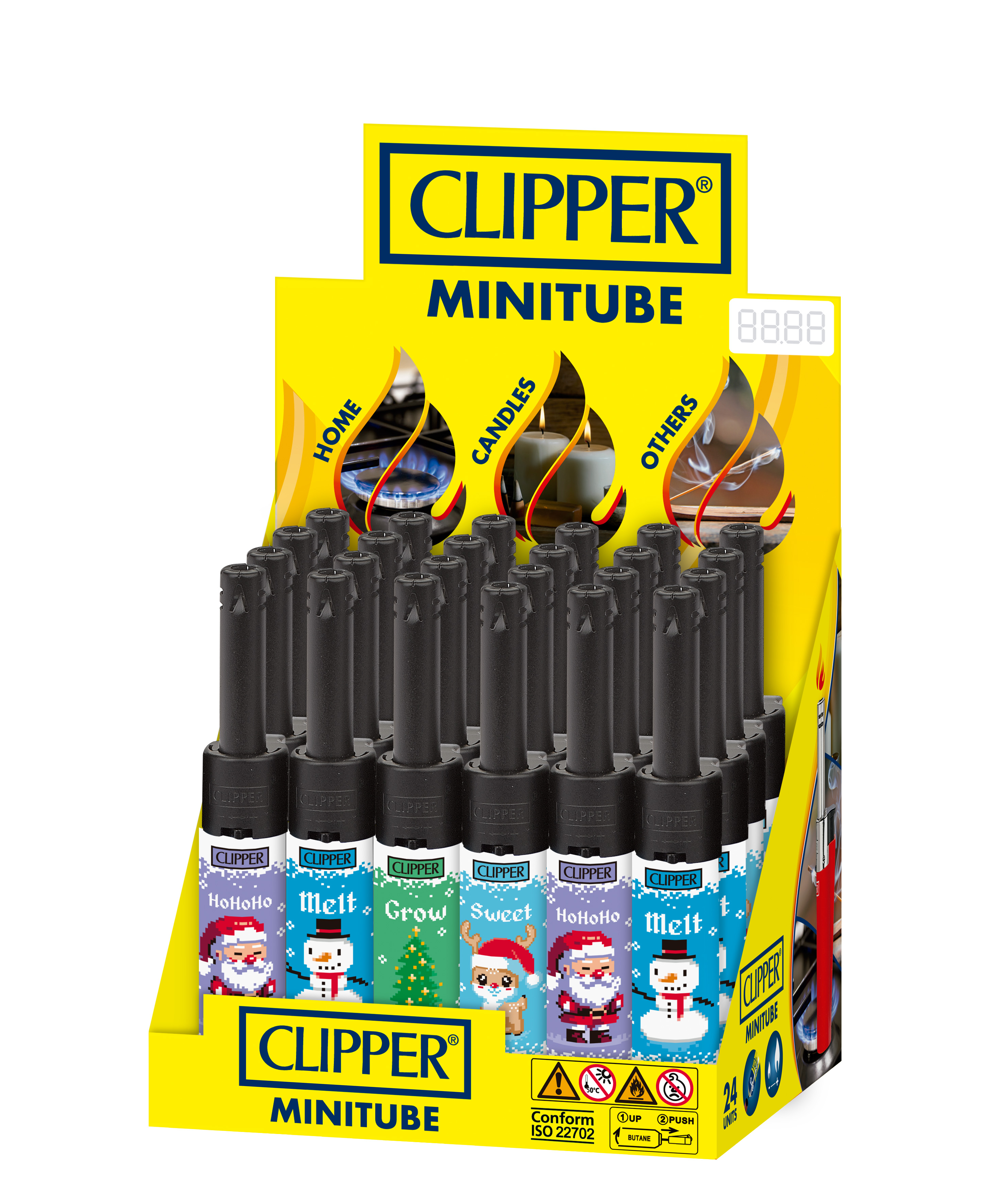 B24 CLIPPER Mini Tube Winter Pixel