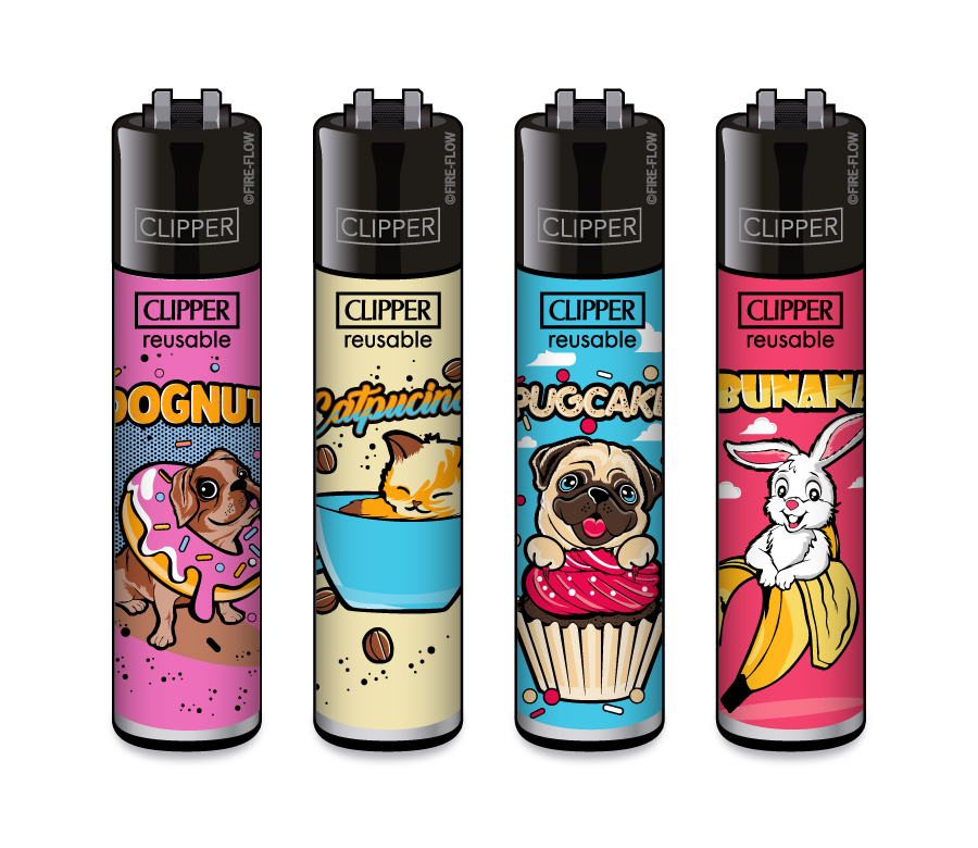 B48 CLIPPER CLASSIC Large Foody Animals