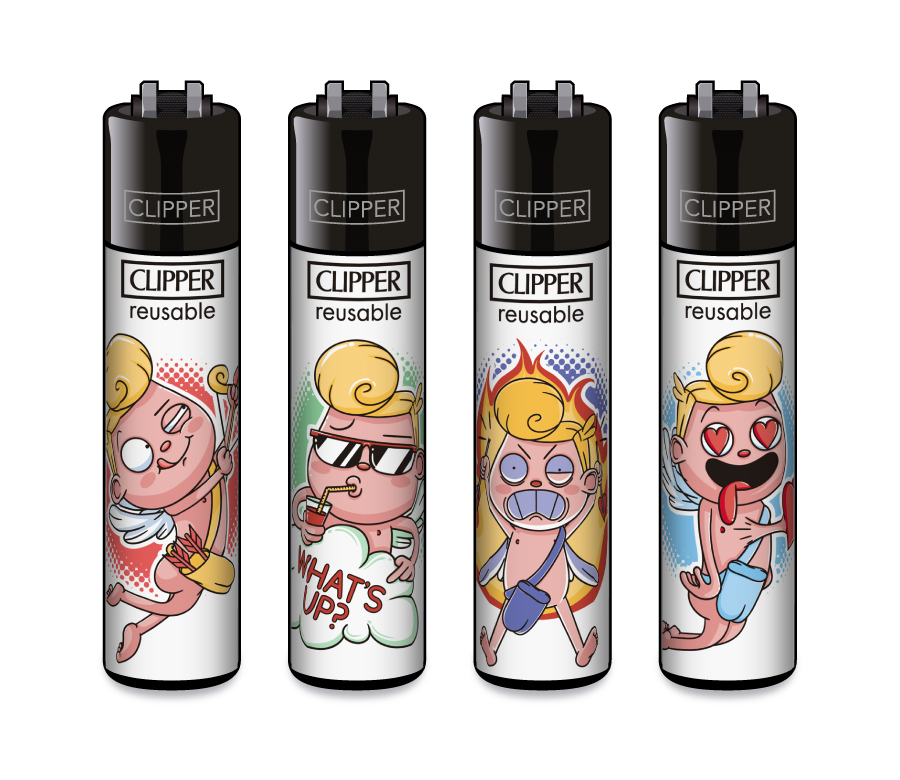 B48 CLIPPER CLASSIC Large Funny Cupid