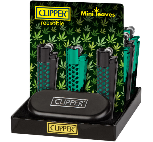 B12 CLIPPER CLASSIC Metal Large Mini Leaves