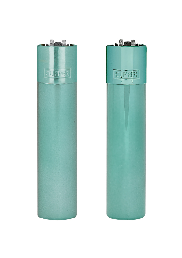 B12 CLIPPER CLASSIC Metal Large Turquoise