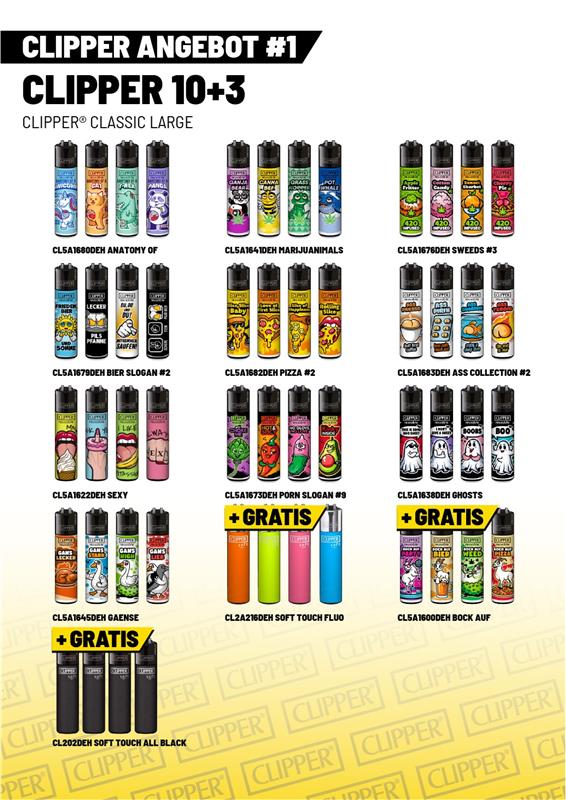 CLIPPER Angebot #1 - 10 + 3