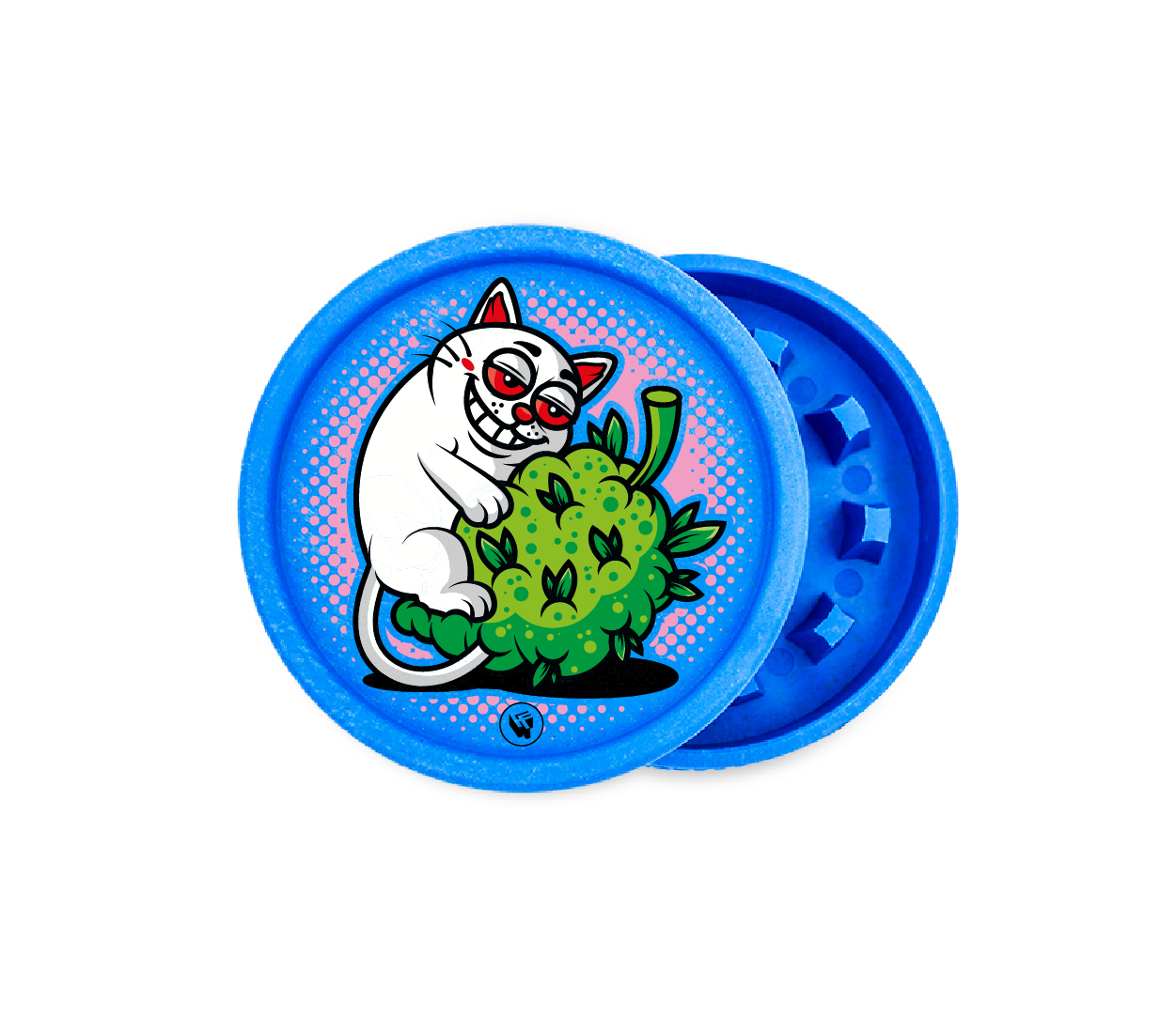 B8 FIRE-FLOW™ FFX Hemp Grinder 420 Catz (⌀55 mm / 2-parts)