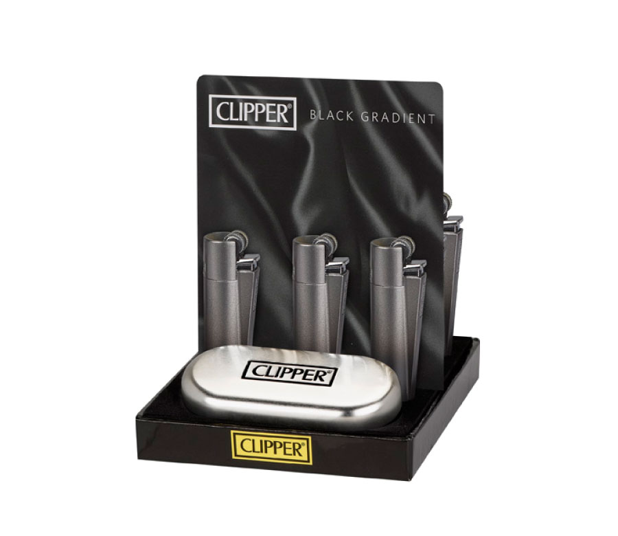 B12 CLIPPER CLASSIC Metal Large Black Gradient
