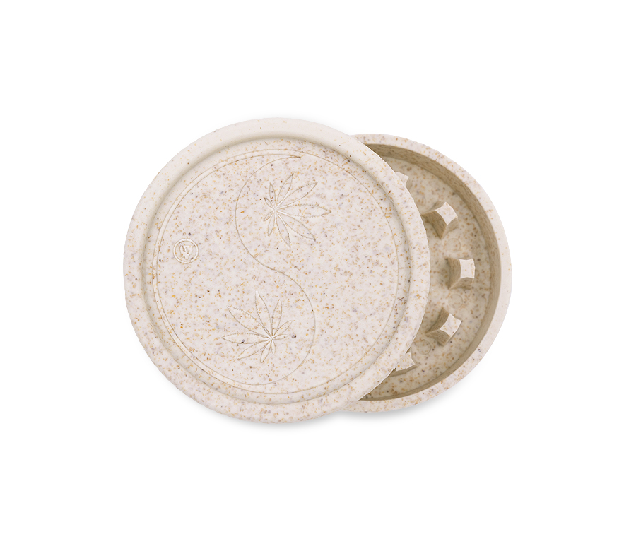 B8 FIRE-FLOW™ Hemp Grinder 420 Yin Yang (⌀55 mm / 2-parts)