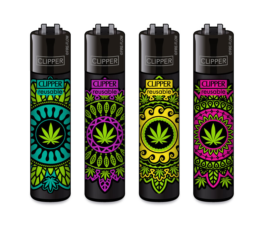 B48 CLIPPER CLASSIC Large Mandala Leaves #3