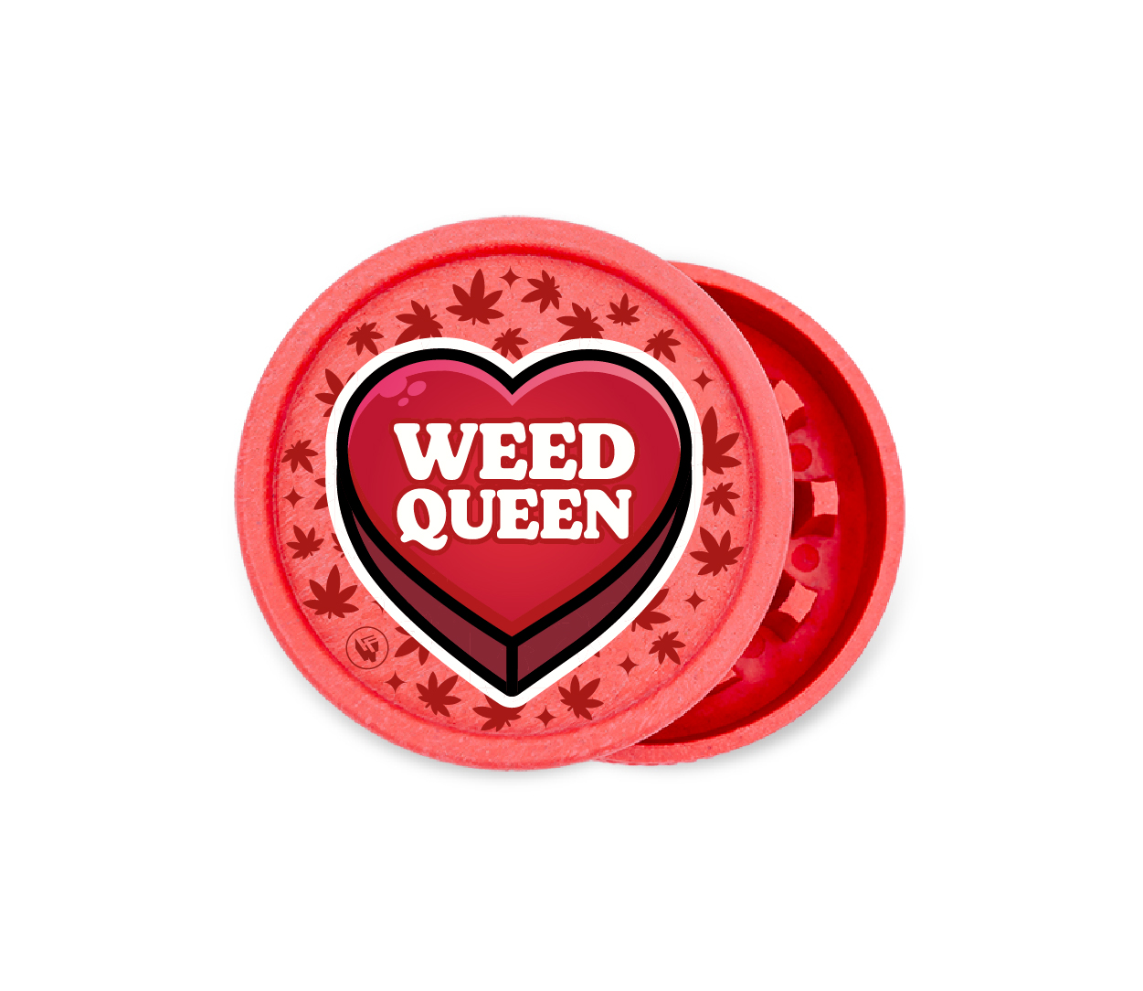 B8 FIRE-FLOW™ FFX Hemp Grinder 420 Hearts (⌀55 mm / 2-parts)