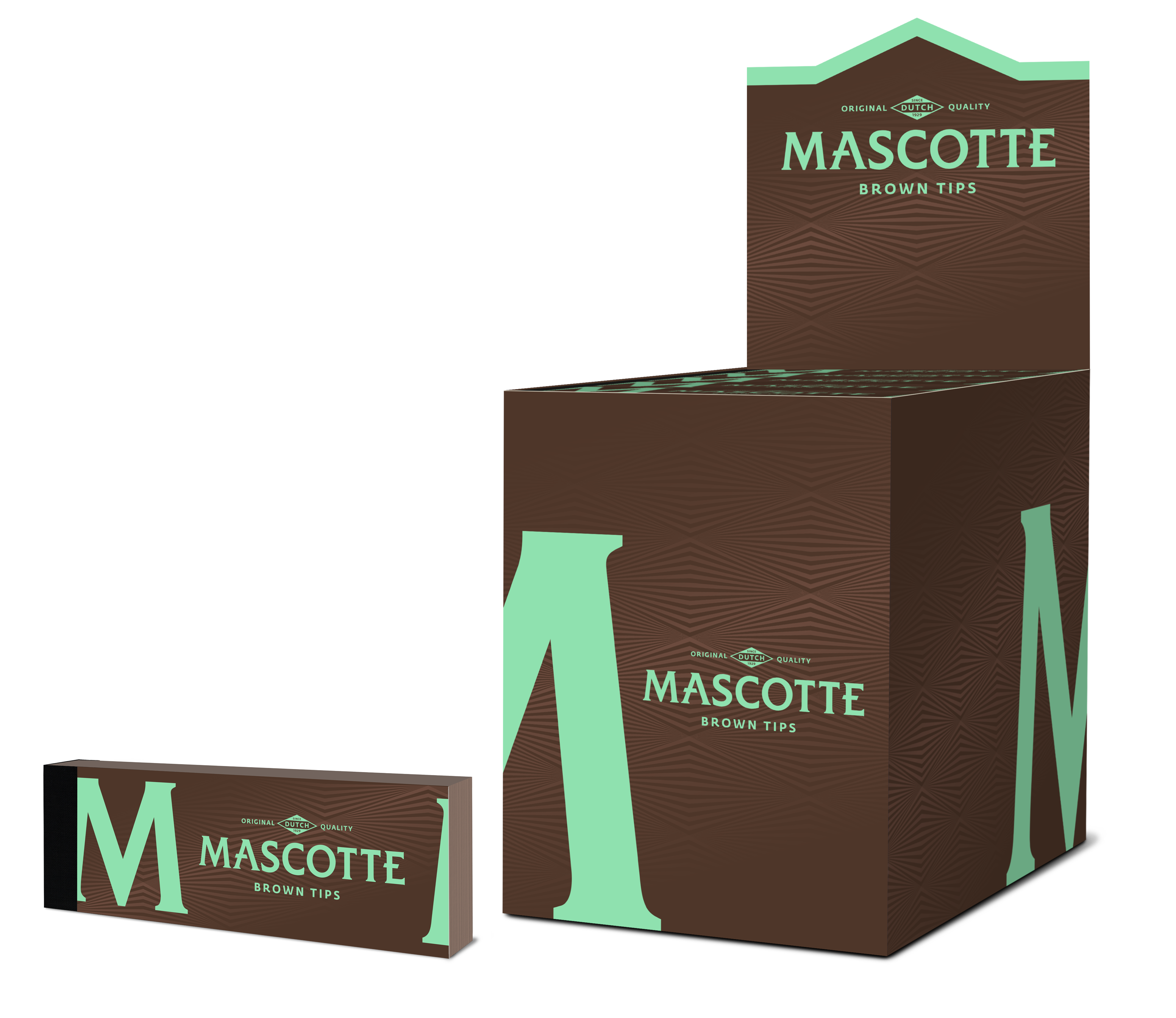 B50 MASCOTTE BROWN Filter Tips