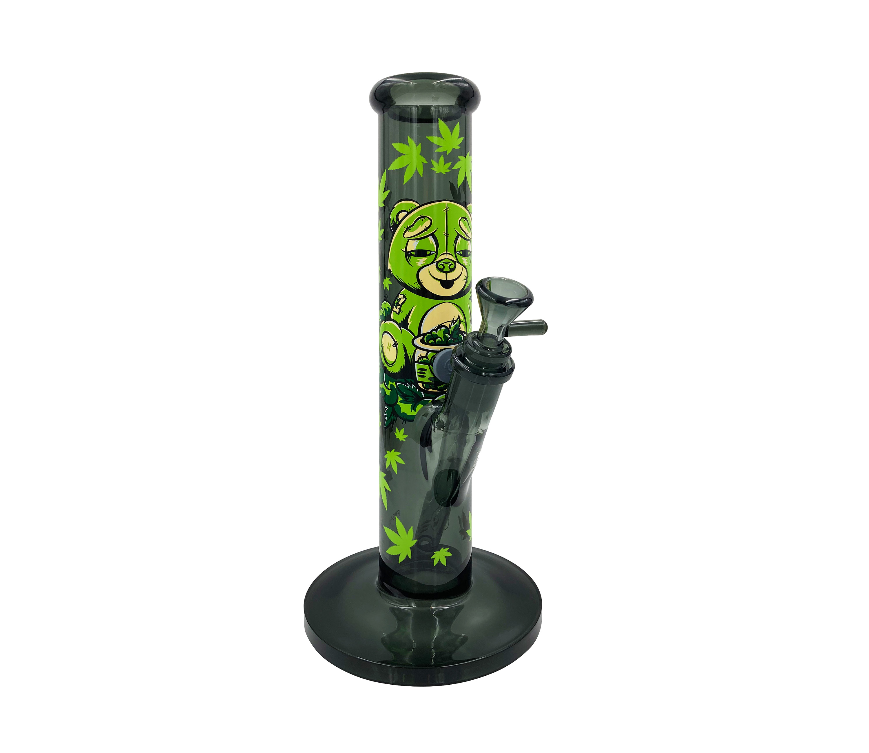 B1 FIRE-FLOW™ x BLACK LEAF® Cylinder Bong STONED TEDDY (300 mm x 50 mm)  