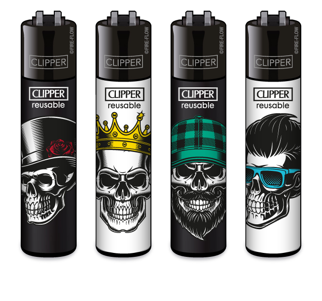 B48 CLIPPER CLASSIC Large SKULL HEADS #1