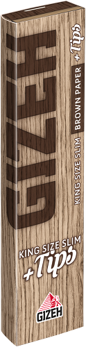 B26 GIZEH BROWN King Size Slim + Tips