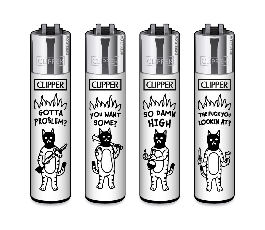 B48 CLIPPER CLASSIC Large FFX Trouble Catz