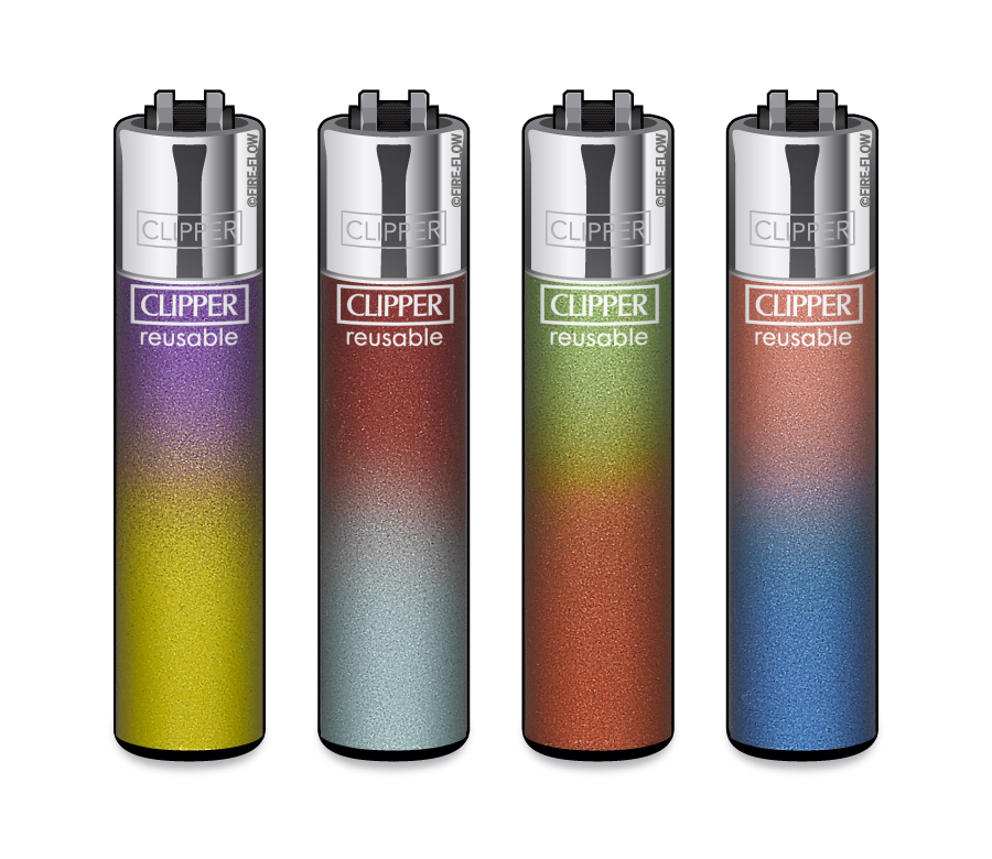 B48 CLIPPER CLASSIC Large Metallic Gradient #7