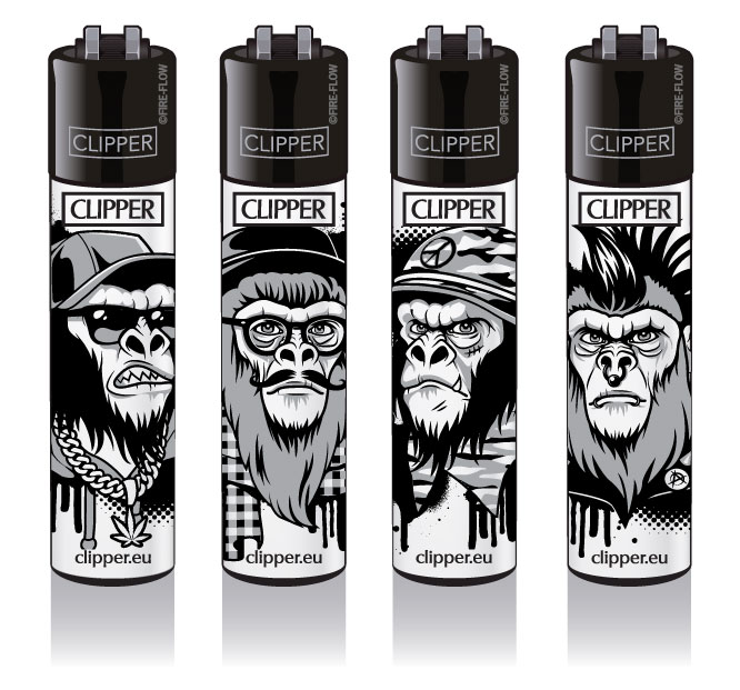 B48 CLIPPER CLASSIC Large Monkeys