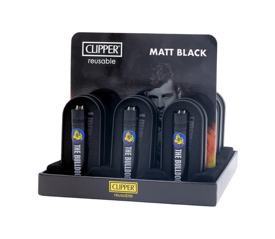 B12 CLIPPER CLASSIC Metal Large Bulldog black