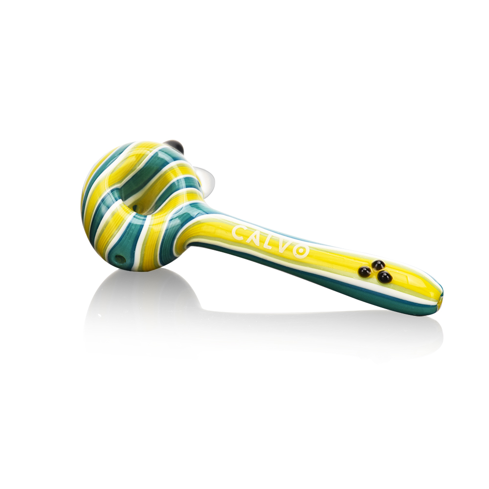 B1 CALVO® Unique Spoon Pipe Yellow (L 11 cm)