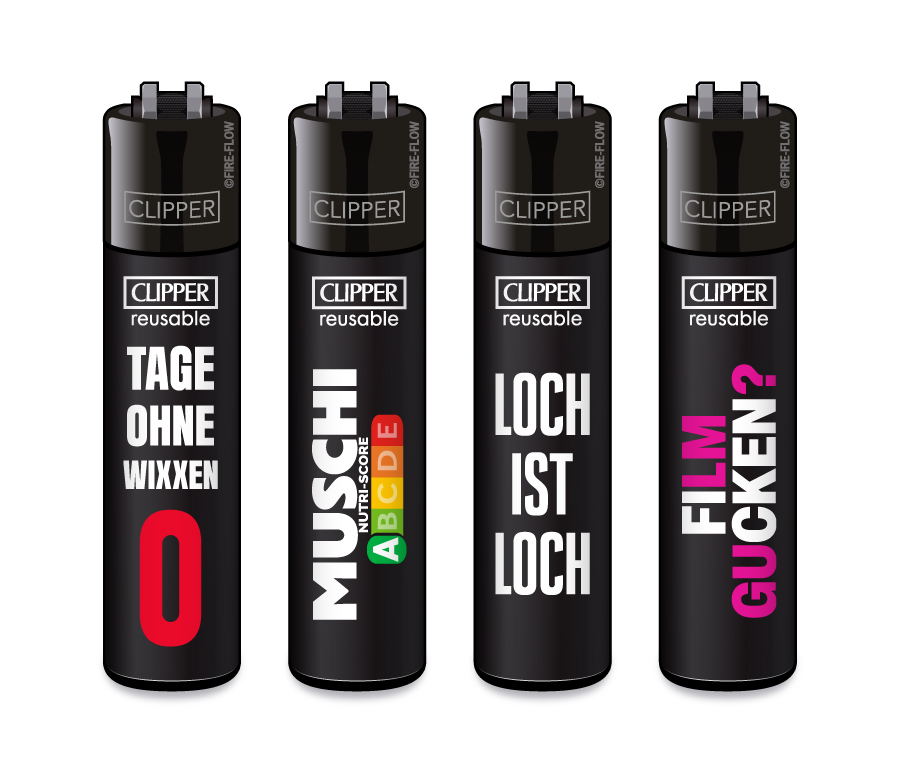 B48 CLIPPER CLASSIC Large FFX Sex Sprüche