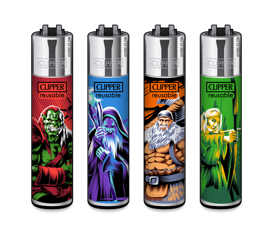 B48 CLIPPER CLASSIC Large Fantasy Warriors