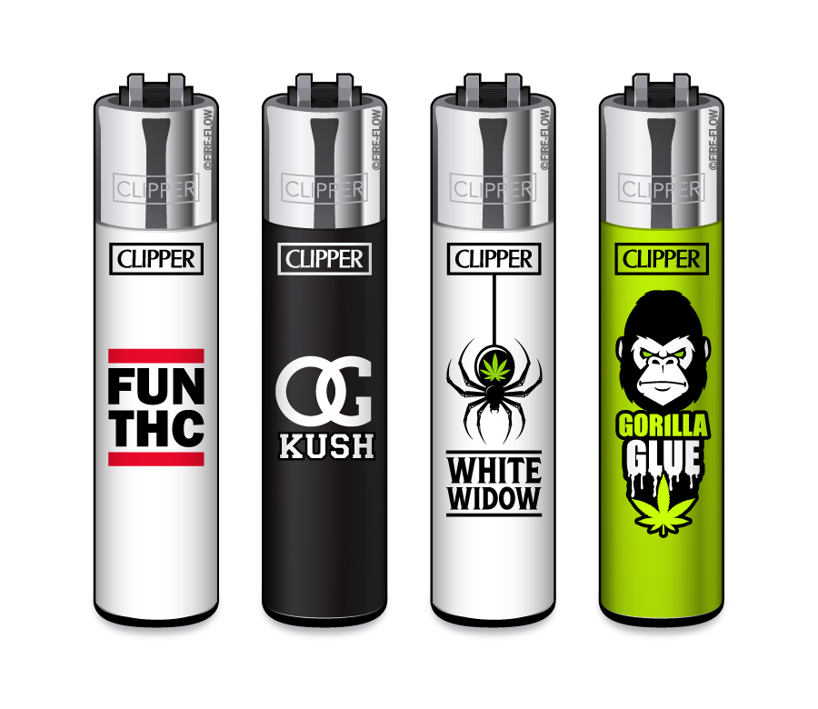 Feuerzeug, Kerosin, Fun THC, Kush, White Widow